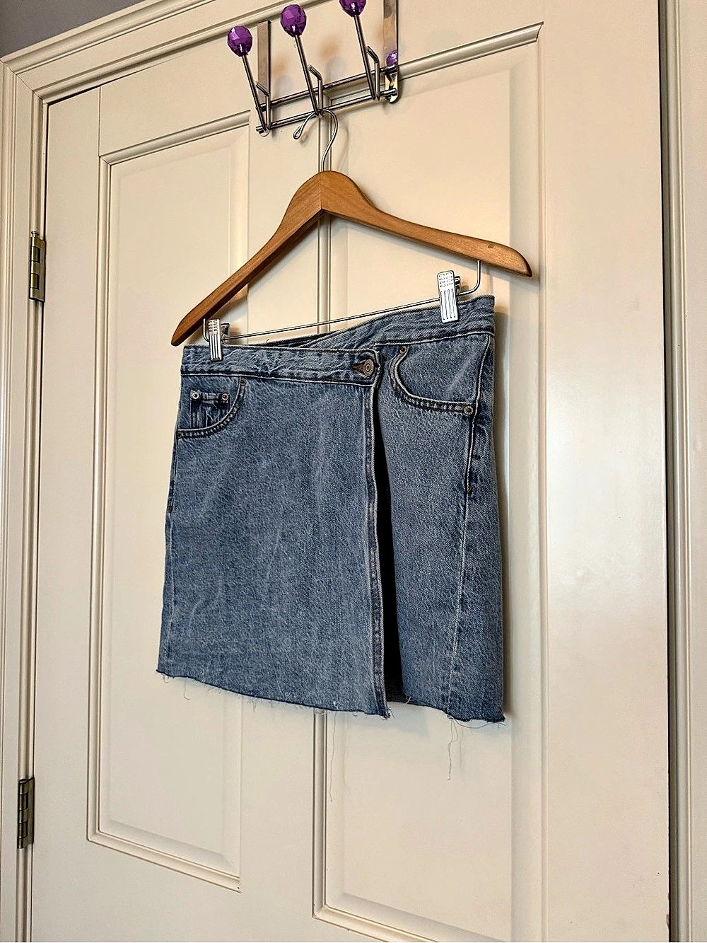 Aeropostale Denim Mini Skirt Size 6